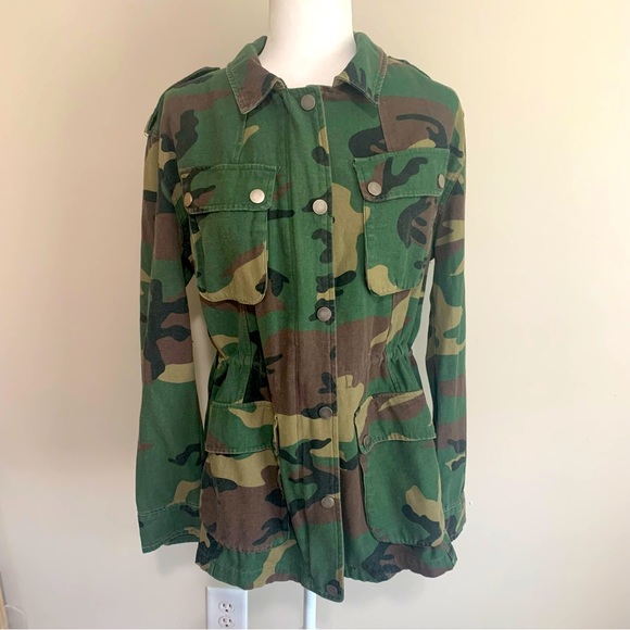 Vici Jackets & Blazers - VICI Exclusive X Fate Camo Print Utility Parka Jacket Coat